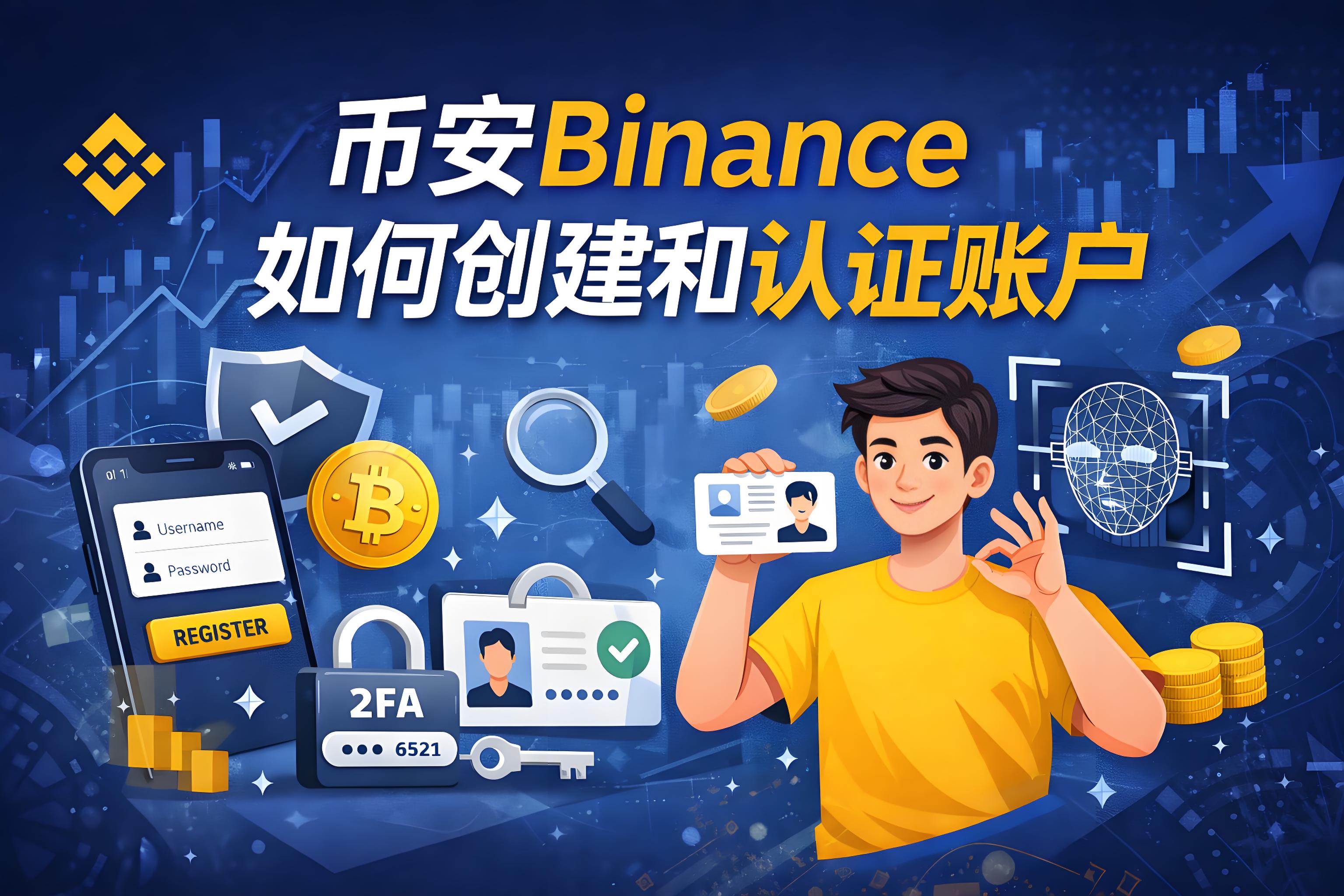 幣安Binance賬戶怎麼建立和認證？